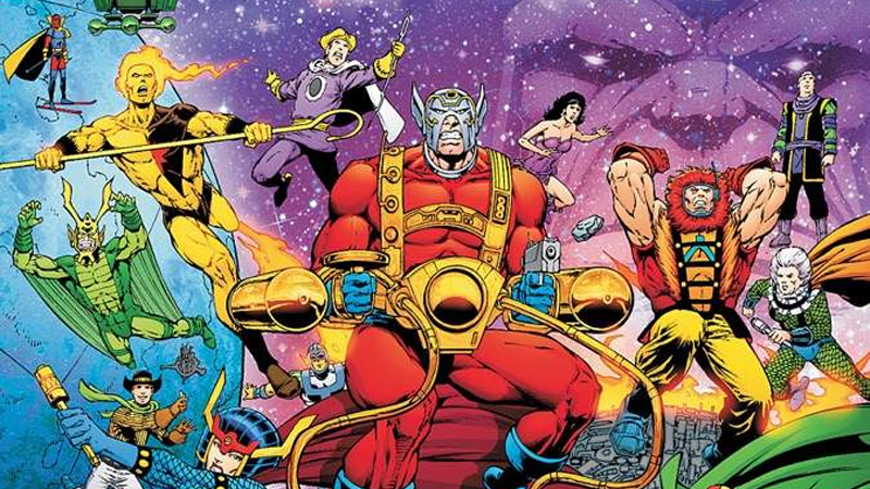 Death of the New Gods #1 cover by Jim Starlin and Matt Banning